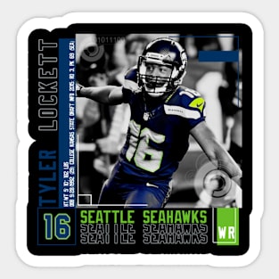 Tyler Lockett Paper Poster Sticker